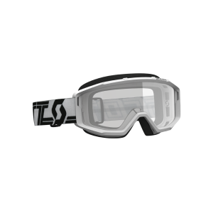 Scott Primal motorcykelglasögon (klar | vit / svart)