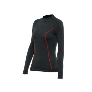 Dainese Thermo LS funktionella underkläder långärmad skjorta för kvinnor (svart/röd)