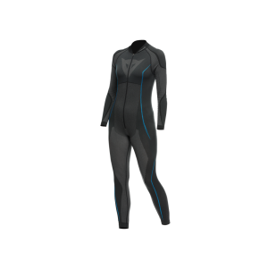 Dainese Dry Suit funktionella underkläder i ett stycke för damer (svart/blå)