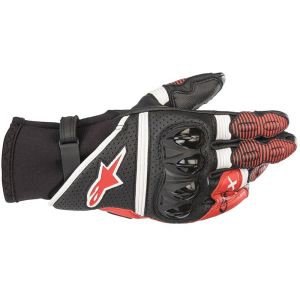 Alpinestars GPX v2 motorcykelhandskar (svart/vit/röd)