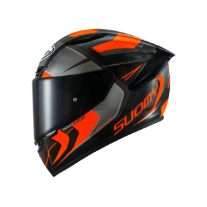 Suomy TX-Pro Carbon Advance helhjälm (svart / kol / orange)