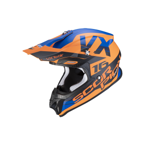 Scorpion VX-16 Air X-Turn motorcykelhjälm (orange)