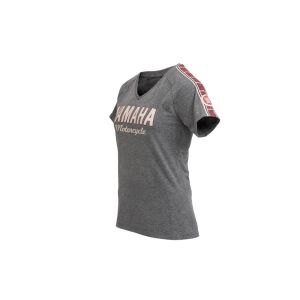 Yamaha Brazoria Faster Sons T-Shirt för damer (grå/röd)
