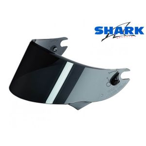 Shark-visir för Race-R / Race-R Pro / Speed-R (silverfärgad spegel)