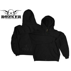 Rocker Zip Hoodie (svart)