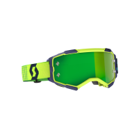 Scott Fury motorcykelglasögon (speglade | blå/gul/grön)