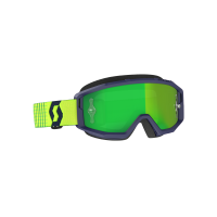Scott Primal motorcykelglasögon (speglade | blå / gul / grön)
