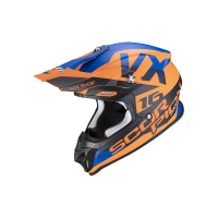 Scorpion VX-16 Air X-Turn motorcykelhjälm (orange)