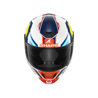 Shark D-Skwal 2 Replica Jorge Martin Fullface Helmet (vit / röd / blå)