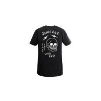 John Doe Live Fast Skull T-shirt (svart)