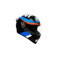 AGV K1 Replica VR46 SKY Racing Team helhjälm (svart/blå/röd)