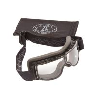 PiWear Nevada CL motorcykelglasögon (transparent | svart)