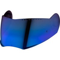 Schuberth visir för C3 / C3 Pro / S2 / S2 Sport (stor | 60-65 | blå | speglad)