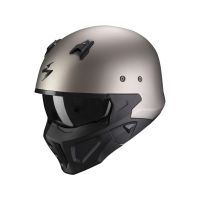 Scorpion Covert-X Solid Titanium motorcykelhjälm